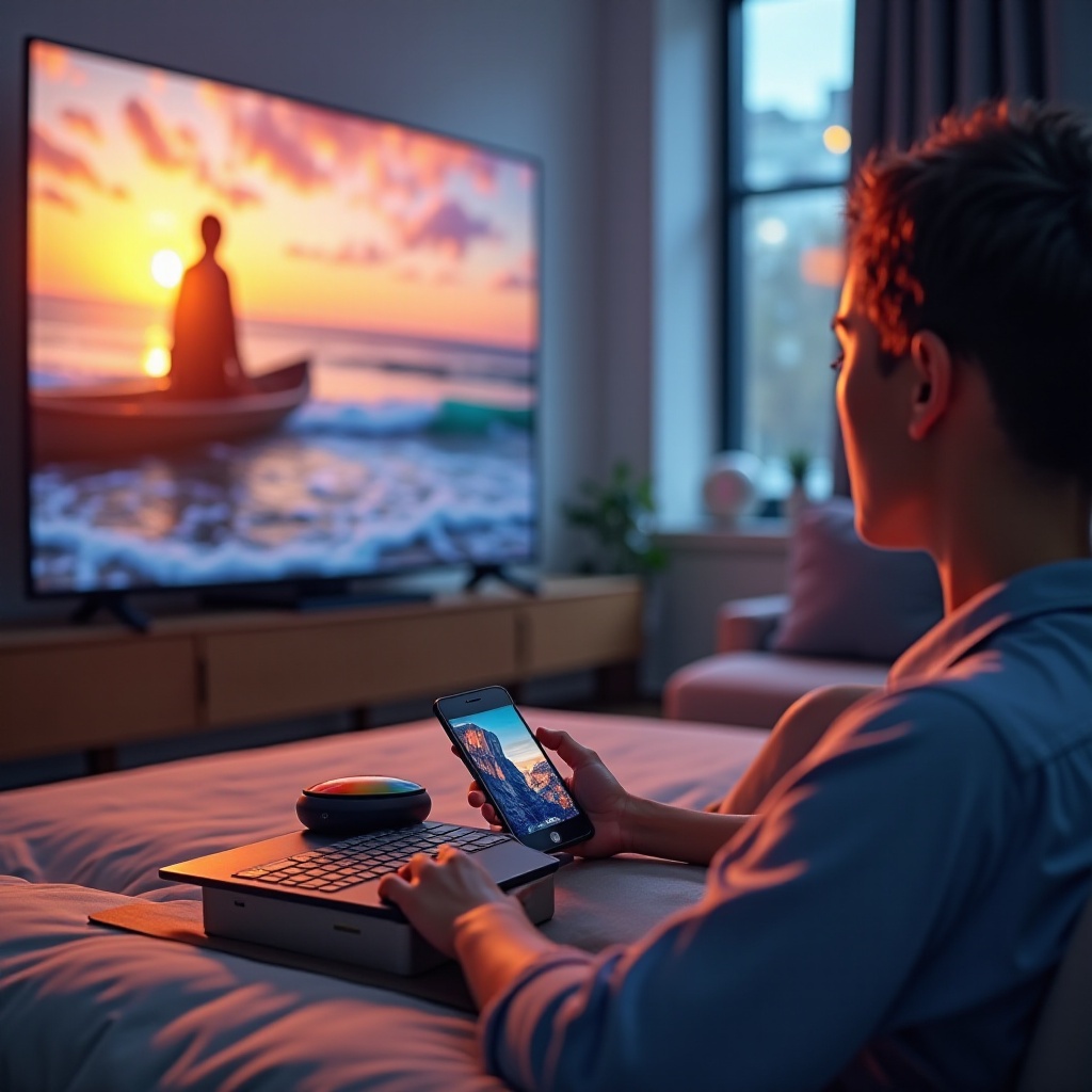 jak sledovat fotografie na smart TV