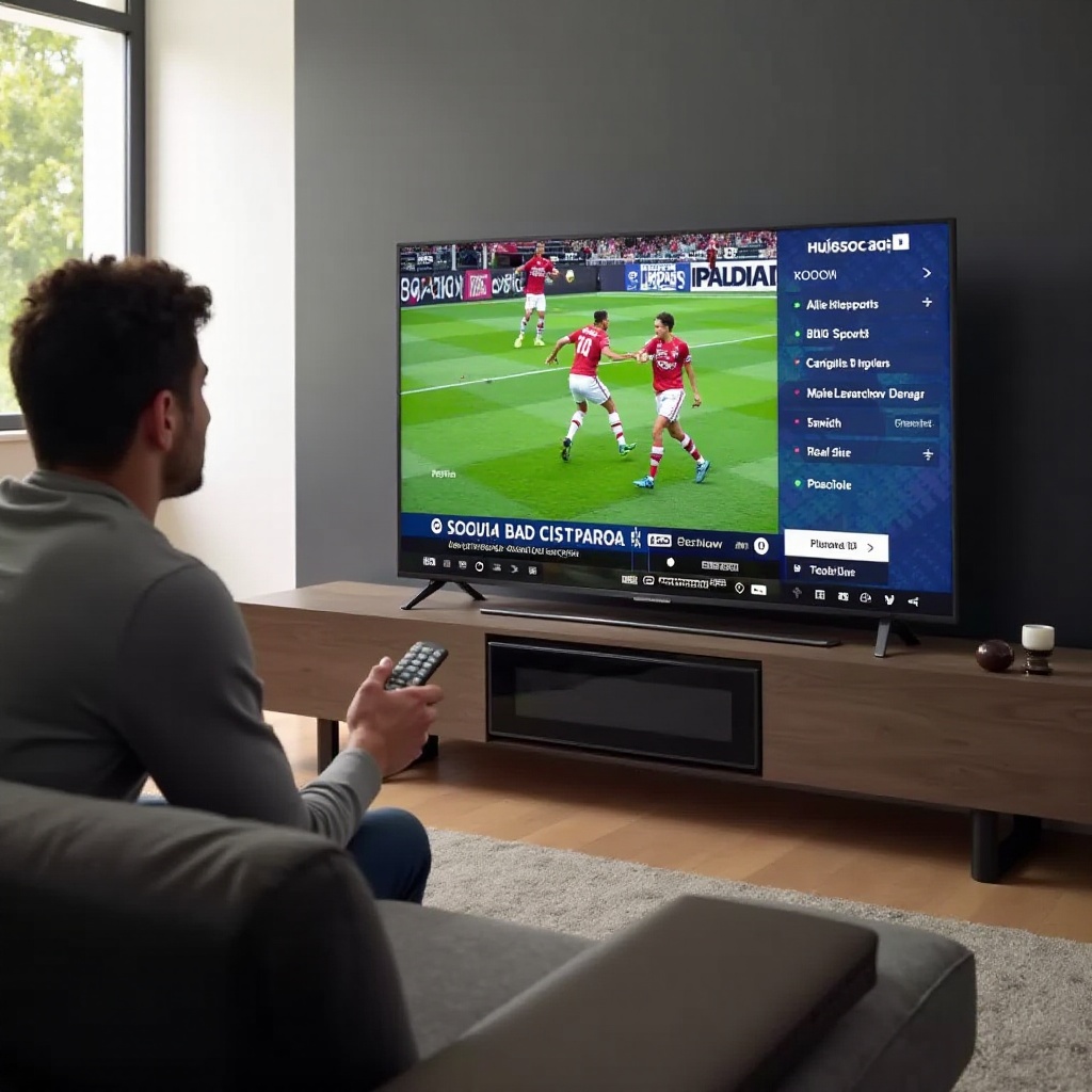jak sledovat sport na Vizio Smart TV