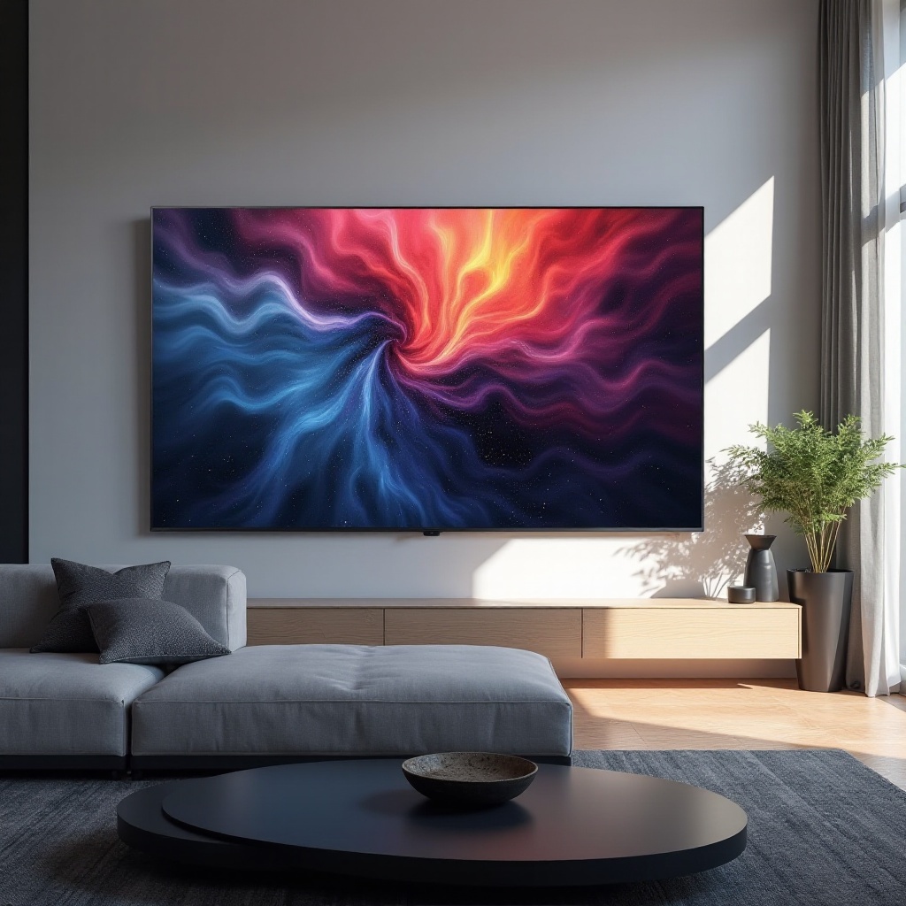 qué son los televisores QLED y OLED