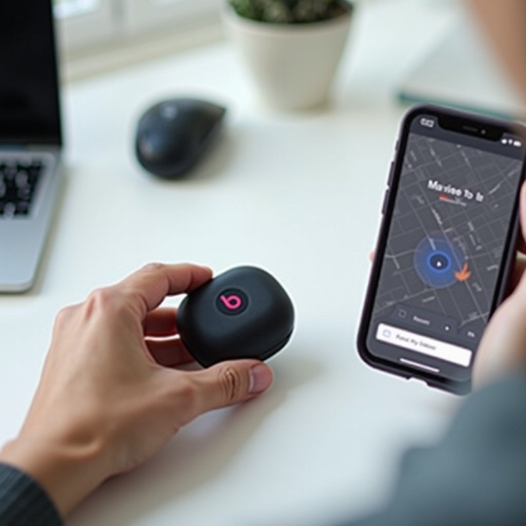 كيفية تتبع علبة سماعات Beats Studio Buds