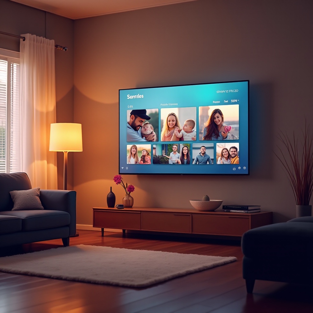 Cómo ver fotos en Smart TV
