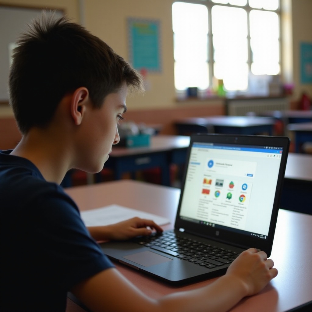 كيفية التخلص من القيود على جهاز Chromebook المدرسي