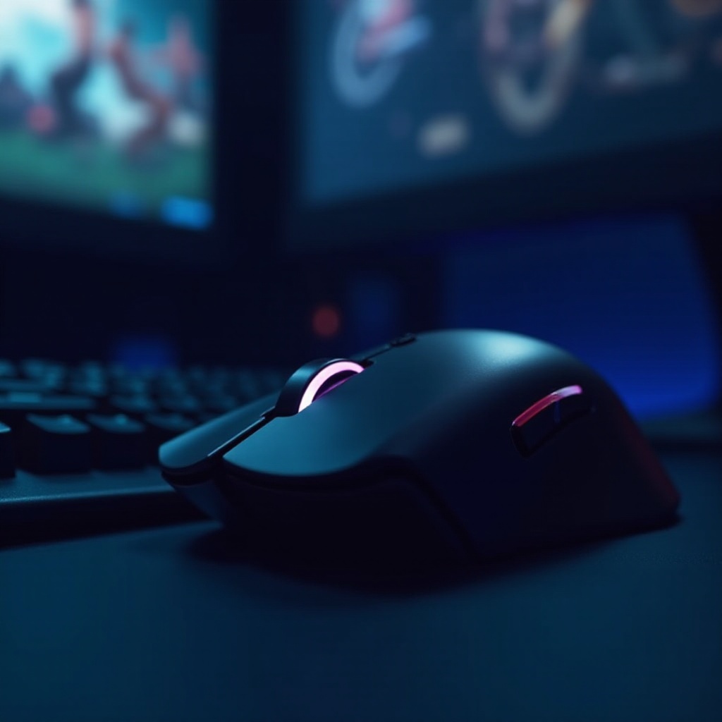 tahimik na wireless na gaming mouse