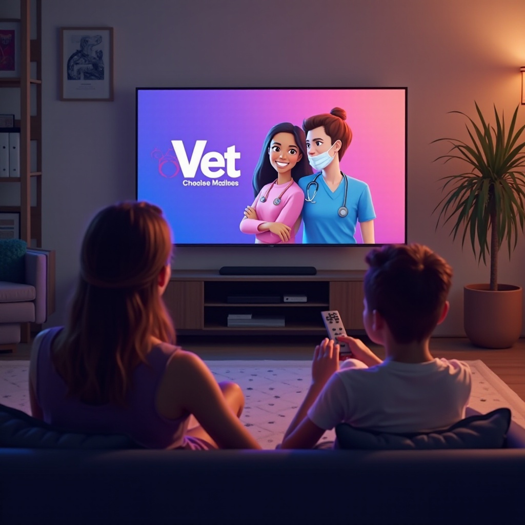 كيفية مشاهدة Vet TV على تلفاز ذكي