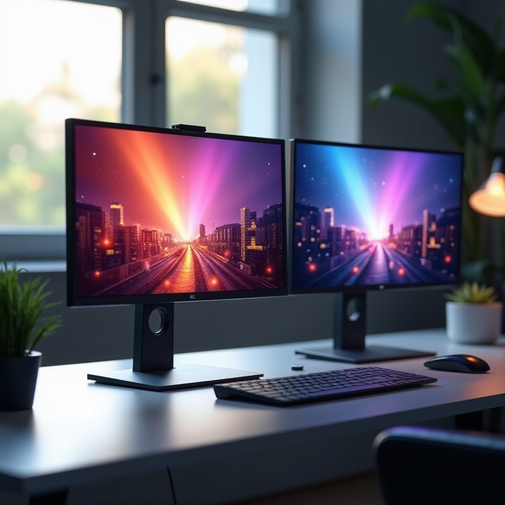 شاشة بحجم 28 بوصة مقارنةً بشاشة بحجم 27 بوصة