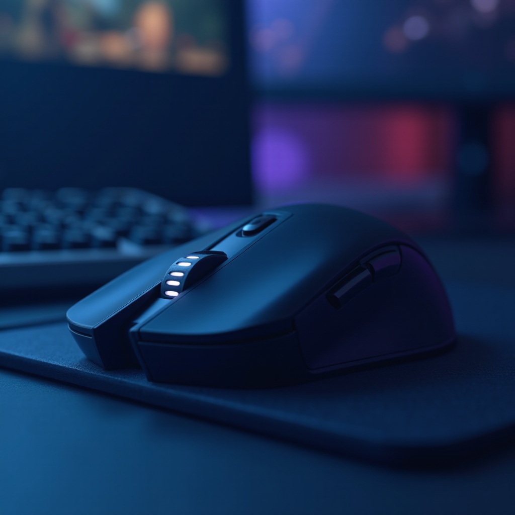 ratón inalámbrico silencioso para juegos