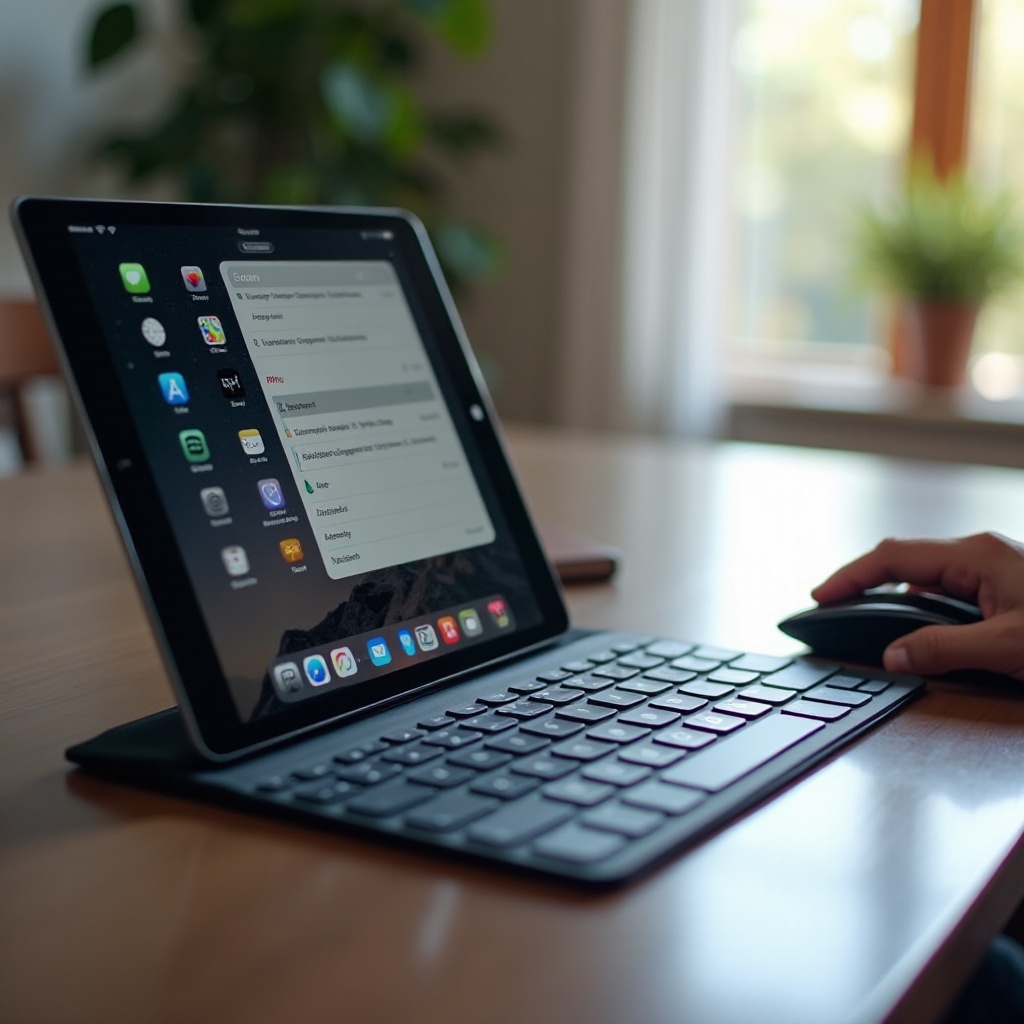 أفضل لوحة مفاتيح وماوس لجهاز ipad
