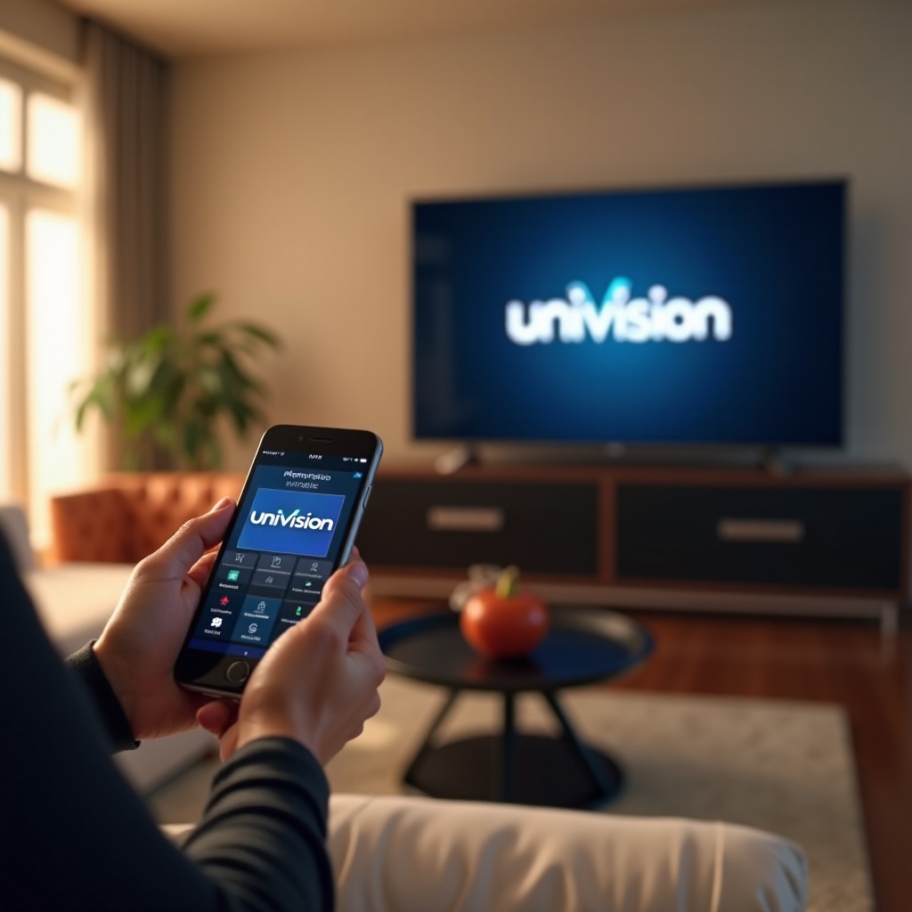 كيف تشاهد univision على تلفاز lg الذكي