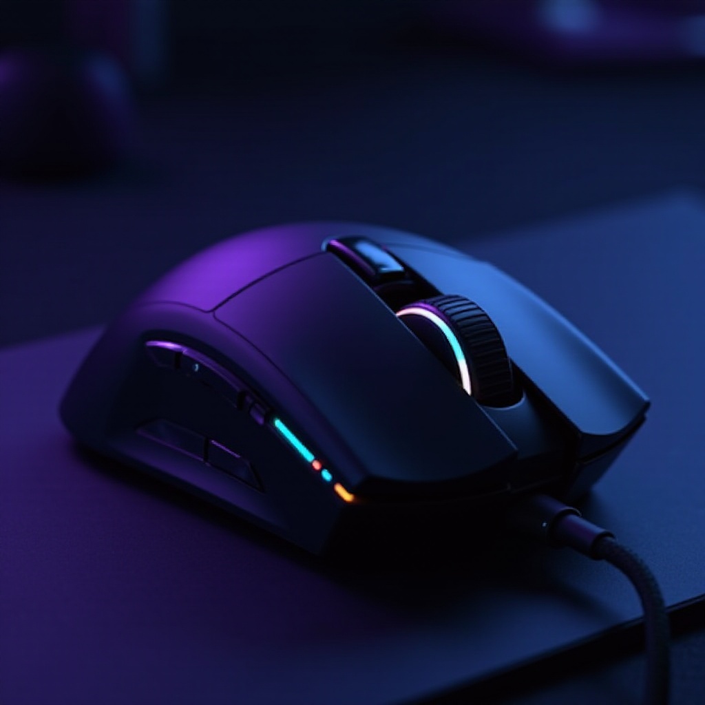 فأرة ألعاب مع مسند للإبهام