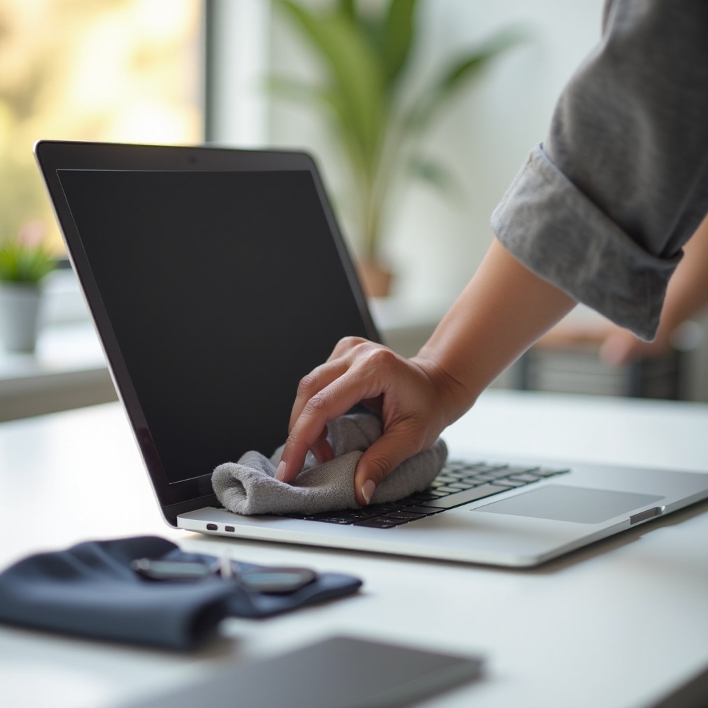 Mohou použít dětské ubrousky k vyčištění obrazovky mého MacBooku?