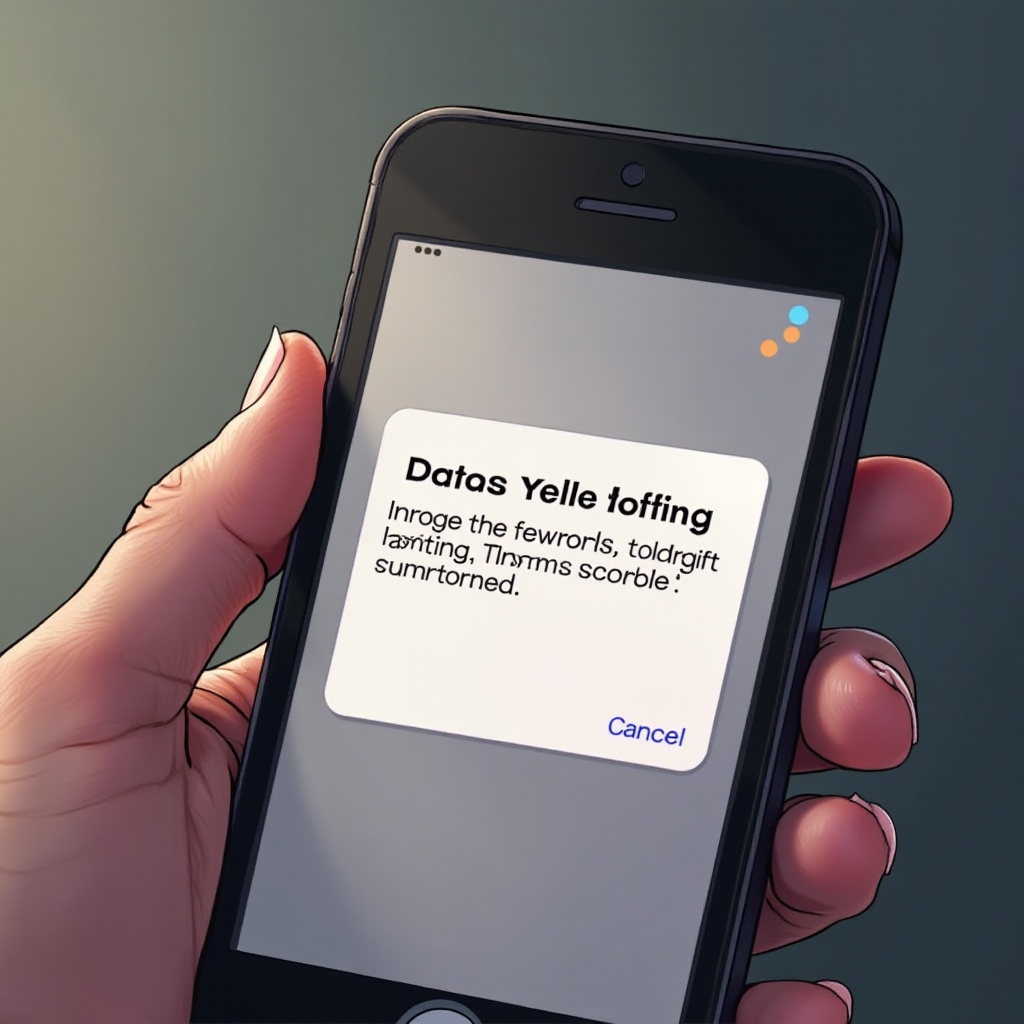 naše systémy zjistily neobvyklý provoz na iPhone