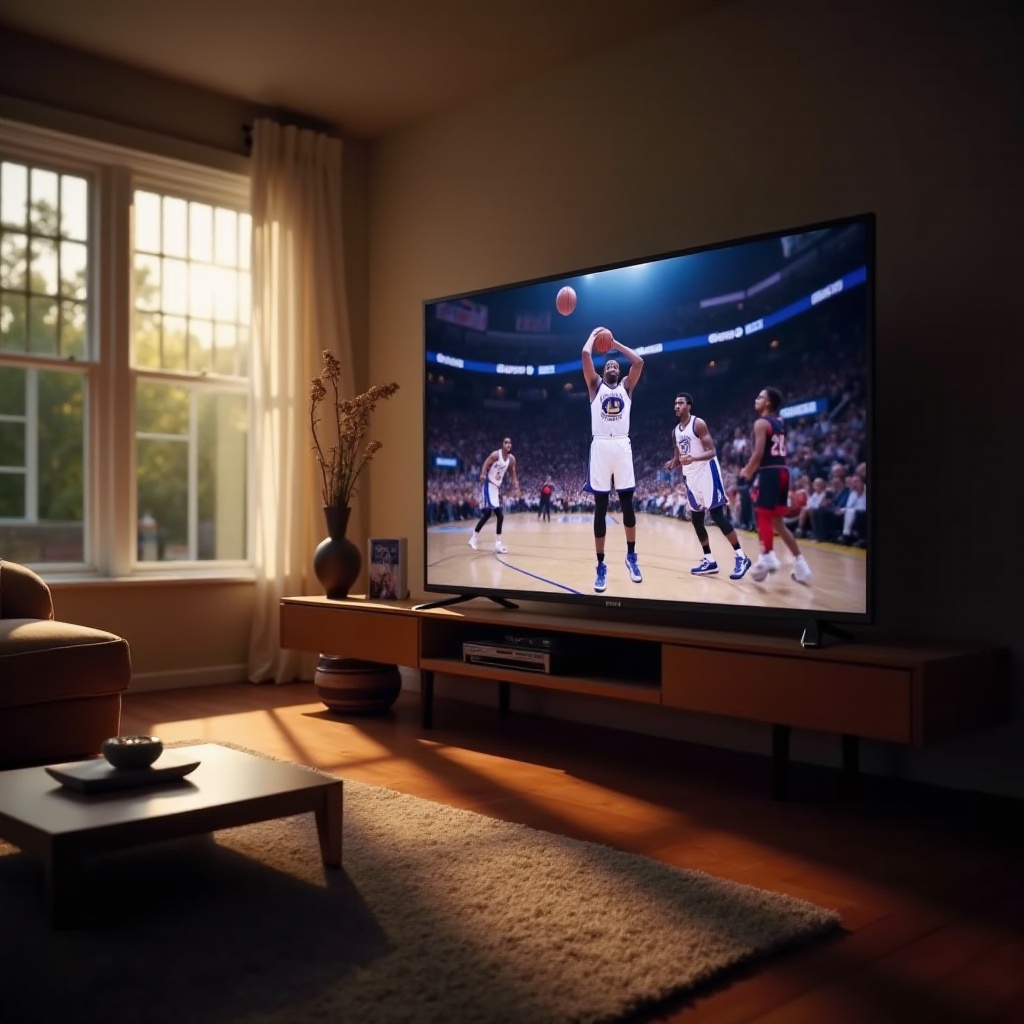 كيفية مشاهدة الدوري الاميركي للمحترفين على تلفزيون ال جي الذكي